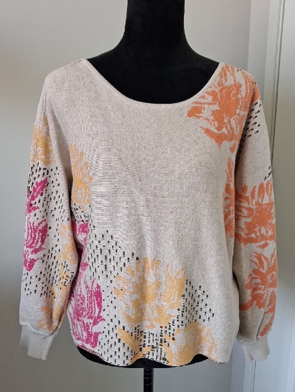 DAILY PRACTICE BY ANTHROPOLOGIE Hazy Daze Pullover Sweater ** Size S